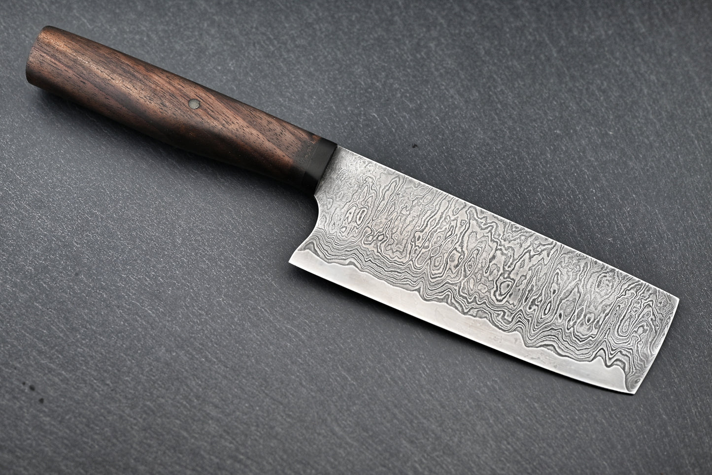 Damast Nakiri 13,5cm - ROSTFREI (Wilder Damast - 120 Lagen)