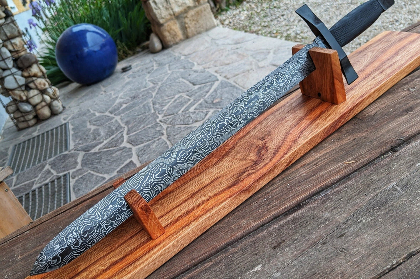 Damascus sword "The Sword"
