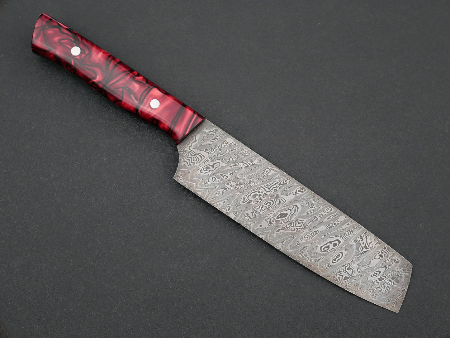 Damast Santoku "Leiterdamast" - 160 Lagen