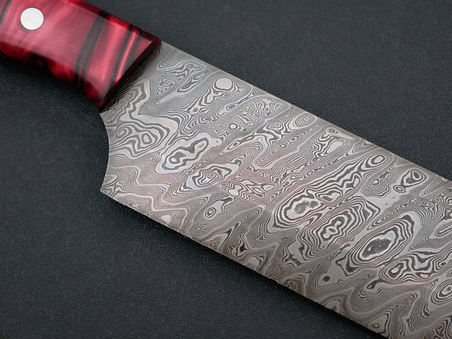 Damast Santoku "Leiterdamast" - 160 Lagen