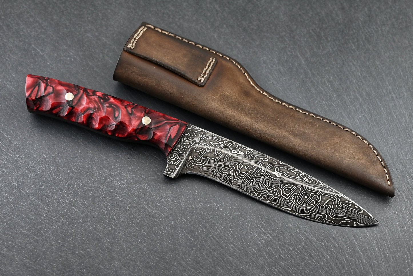 Damast - Jagdmesser "Big Hunter"